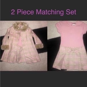 2pc Matching Coat & Dress 💗 *see photos